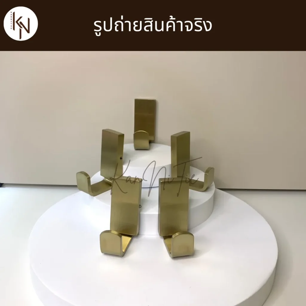 ตะขอแขวนที่เกี่ยวเสื้อสแตนเลส304ในห้องครัว Wall hook rack for clothes